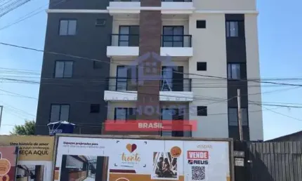 Apartamento novo à venda, bairro  Weissópolis, 2 dormitórios com sacada e churrasqueira  Pinhais, P