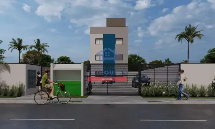 Apartamento NOVO com 1 dormitório à venda, Cajuru, Curitiba, PR a partir de R$189 mil