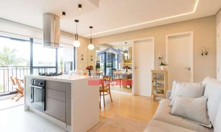 Apartamento alto padrão com 2 dormitórios e 1 suíte à venda, no bairro Tingui, Curitiba, PR por R$6