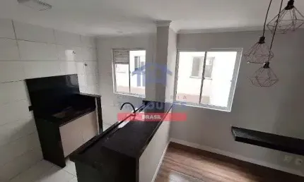 Lindo apartamento  com 2 dormitórios à venda, Jardim Itaqui, Campo Largo, PR por R$167.900 mil