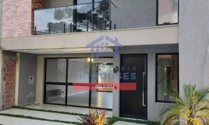 Lindo sobrado NOVO com 3 dormitórios à venda, Pilarzinho, Curitiba, PR por R$1.600.000
