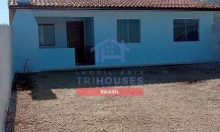 Linda Casa com 2 dormitórios à venda por apenas R$:413.000,00 em Campina da Barra, Araucária, PR