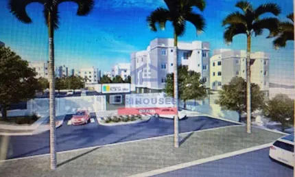 Oportunidade em Araucária! Apartamento de 2 dormitórios em condomínio com piscina  - Venda Urgente!