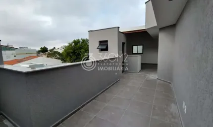 Cobertura para Venda em Santo André, Paraíso, 2 dormitórios, 1 suíte, 2 banheiros, 1 vaga