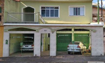 Sobrado para Venda em Santo André, Vila Linda, 4 dormitórios, 1 suíte, 2 banheiros, 6 vagas
