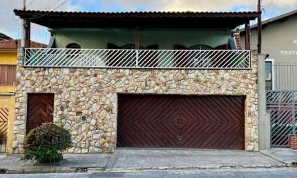 Sobrado para Venda em Santo André, Jardim Stella, 3 dormitórios, 3 suítes, 6 banheiros, 4 vagas