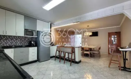 Sobrado para Venda em Santo André, Parque das Nações, 3 dormitórios, 3 suítes, 5 banheiros, 6 vagas