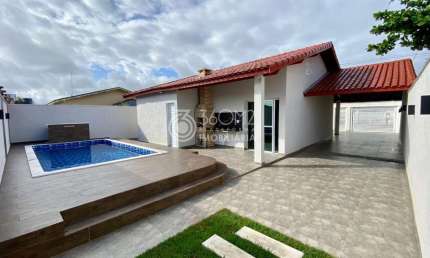 Casa para Venda em Itanhaém, Jardim Regina, 2 dormitórios, 1 suíte, 2 banheiros, 4 vagas
