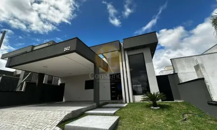 Linda Casa Térrea 3 quarto - Condomínio Rudá Floresta - São José dos Campos