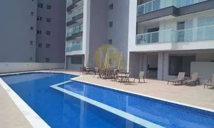 Apartamento no edifício eurus - caraguatatuba sp - 74m²