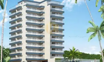 APARTAMENTO EM OBRA DE 3 QUARTOS, SUITE E HOBBY BOX NA PRAIA DO MASSAGUAÇU!