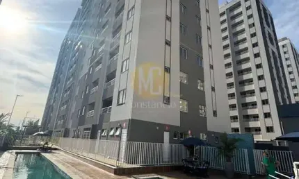 Apartamento 2 quartos, suite, 1 vaga coberta no unique flamboyant