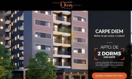 Carpe Diem Residence - 2 Dormitórios com suíte - Lançamento no Jd Paulista