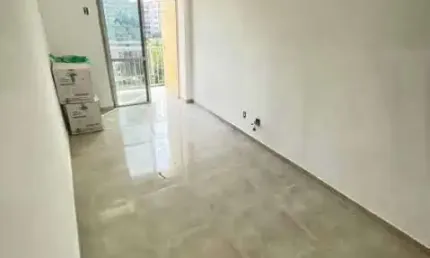 Apartamento com 2 quartos para alugar na rua caniu, pechincha, rio de janeiro, 63 m2 por r$ 1.200