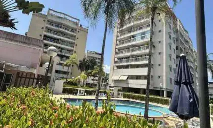 Apartamento com 2 quartos à venda na estrada do tindiba, pechincha, rio de janeiro, 77 m2 por r$ 420.000