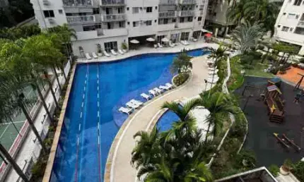 Apartamento com 2 quartos à venda na rua professor henrique costa, pechincha, rio de janeiro, 60 m2 por r$ 295.000