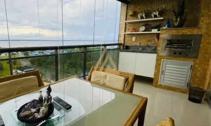 Aluga-se apto com 3 suítes, vista para o rio - ponta negra, Gran Vista