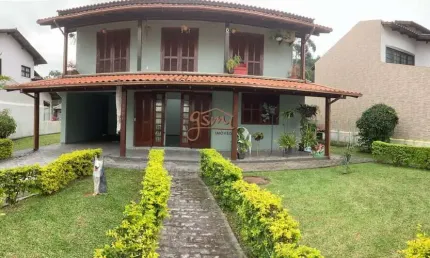 Casa Alto Padrão para Venda em Biguaçu, São Miguel, 4 dormitórios, 2 suítes, 4 banheiros