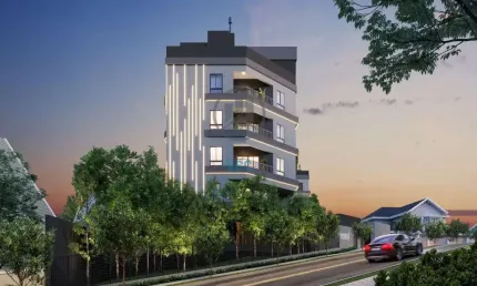 Apartamentos na planta, 2 ou 3 quartos com suíte, em santa felicidade