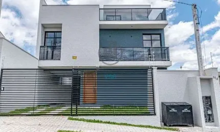 Sobrado triplex com terraço a venda no atuba. pronto para morar e financia, topa permuta frente pra rua