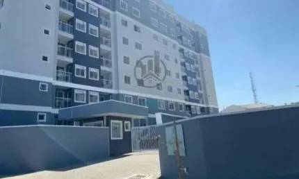 Apartamento semi- mobiliado com 2 quartos à venda em são josé dos pinhais.