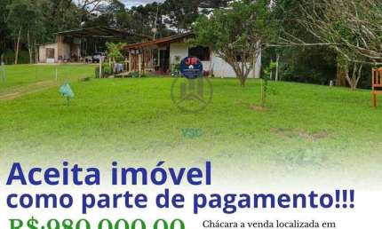 Chácara / sítio com 4 quartos à venda no Centro, Mandirituba 