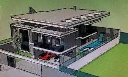 Casa Alto Padrão, na melhor localização do Ecoville, 4 suítes com elevador privativo
