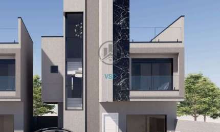 Sobrado triplex com terraço + churrasqueira a venda no capão raso Rua São Bento