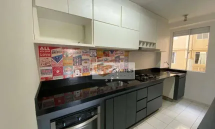 Apartamento com 2 dormitórios à venda, 45 m² por r$ 268.000,00 - parque jambeiro - campinas/sp