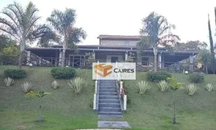 Chácara com 3 dormitórios à venda, 2000 m² por R$ 900.000,00 - Chácaras Recanto da Colina Verde - Campinas/SP