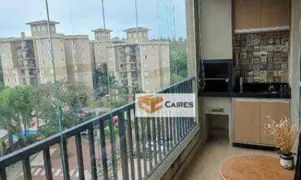 Apartamento com 2 dormitórios à venda, 60 m² por R$ 440.000,00 - Parque Fazendinha - Campinas/SP