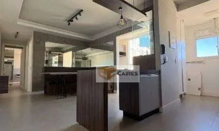 Apartamento com 2 dormitórios para alugar, 63 m² por r$ 4.650,97/mês - mansões santo antônio - campinas/sp