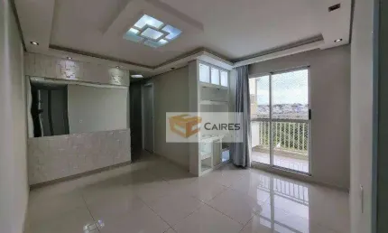 Apartamento com 2 dormitórios para alugar, 57 m² por r$ 3.060,00/mês - residencial parque da fazenda - campinas/sp