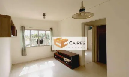 Apartamento com 1 dormitório à venda, 52 m² por r$ 220.000,00 - bosque - campinas/sp
