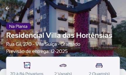 Apartamento com 2 quartos à venda na Rua Gil, 270, Vila Suiça, Gramado por R$ 1.615.000
