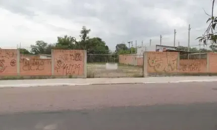 Terreno comercial para alugar no Parque Tamandaré, Esteio , 2000 m2 por R$ 2.250