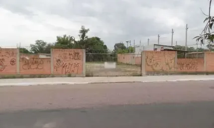 Terreno comercial para alugar no parque tamandaré, esteio , 2000 m2 por r$ 2.250