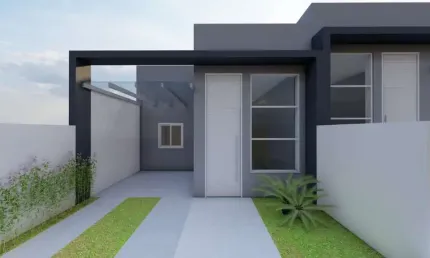 Casa com 2 quartos à venda na Maximiliano de Almeida, 67, Vargas, Sapucaia do Sul por R$ 333.900