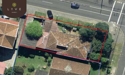 Terreno à venda na Rua Doutor Roberto Barrozo, 1635, Mercês, Curitiba por R$ 1.390.000
