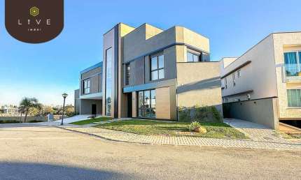 Casa em condomínio fechado com 3 quartos à venda na Rua Ângelo Domingos Durigan, 0229, Santa Felicidade, Curitiba, 345 m2 por R$ 2.890.000