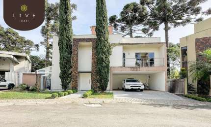 Casa em condomínio fechado com 3 quartos à venda na Rua Eduardo Geronasso, 1958, Bacacheri, Curitiba, 175 m2 por R$ 1.498.000