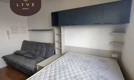 Kitnet / stúdio à venda na rua ildefonso stockler de frança, 260, portão, curitiba, 19 m2 por r$ 395.000