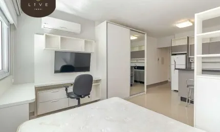 Kitnet / stúdio para alugar na avenida visconde de guarapuava, 3806, centro, curitiba, 29 m2 por r$ 3.700