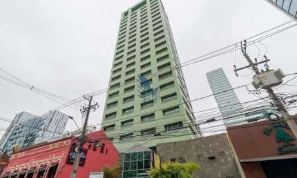 Sala comercial com 4 salas à venda na Rua Emiliano Perneta, 860, Batel, Curitiba por R$ 425.000