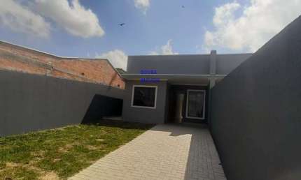 LINDA CASA , COM 52 M² NOVA, COM TERRENO DE 6,5X30 195M² CAPELA VELHA EM ARAUCÁRIA * COM 2 QUARTOS