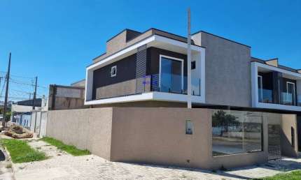 LINDO SOBRADO 135M², 3 QUARTOS, SUITE, SACADA, COM TERRENO GRANDE ESQUINA, EXELENTE PROJETO, EM LOCALIZAÇÃO NOBRE, PREÇO DE PLANTA