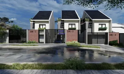 sobrado triplex 211m², 3 quartos, 1 suite,  LAUDO 750 K POR 650K, sala 2 amb. cozinha, ático com terraço e area gourmet, só 619 mil, fn 041 99864-4995