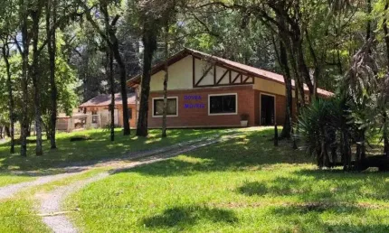 Linda chácara 129 mil m², casa alvenária 115m², luz, água, internet via cabo, 1,5 km da rodovia 277, campo largo