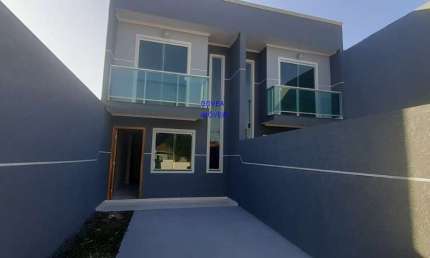 * SOBRADO 82m² 3 QUARTOS 1 SUITE, 2 BANHEIRO, 2 VAGAS, CHURRASQUEIRA, SALA DOIS AMBIENTES, A 2 QUADRA DO MERCADO AGRIMAR, RUA COM TODO COMERCIO GERAL