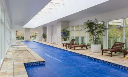 APARTAMENTO 187M² NO ECOVILLE, 3 SUITES, 3 VAGAS, PISCINA AQUECIDA E COBERTA